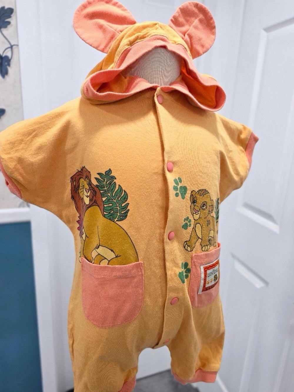 Vintage 1998 The Lion
King Romper Original Rare HTF VTG
